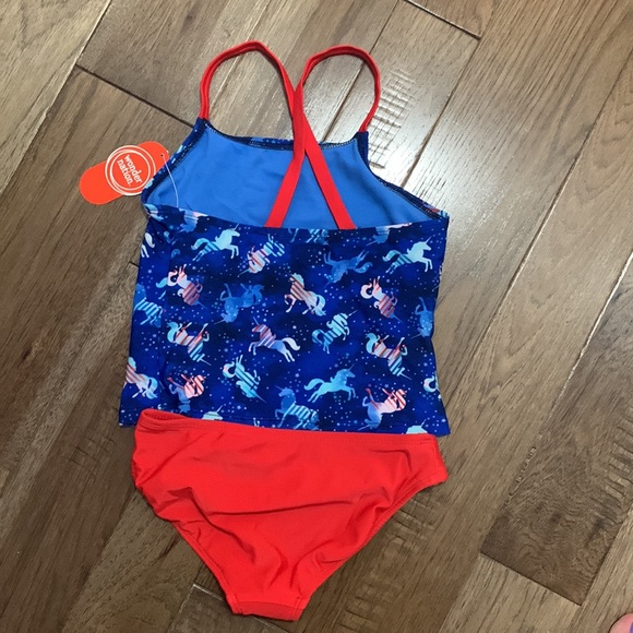 Girls Winder Nation Tankini size 6-6x NWT - Picture 2 of 4